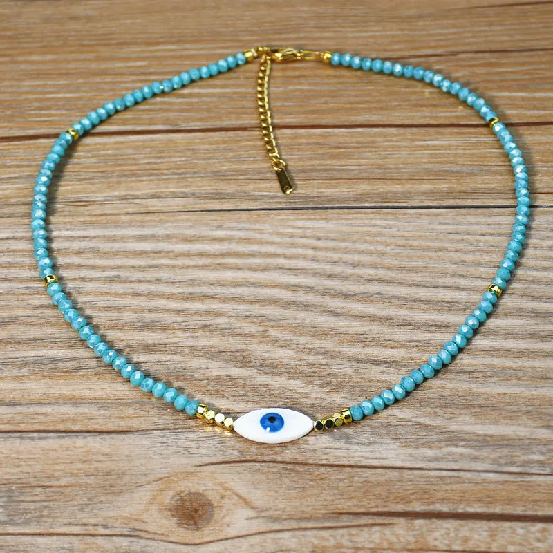 OJITO AZUL NECKLACE