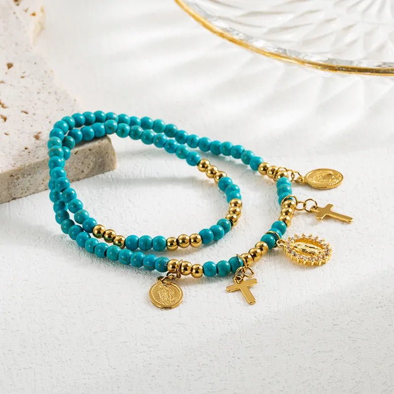 VIRCENCITA TURQUESA BRACELET SET