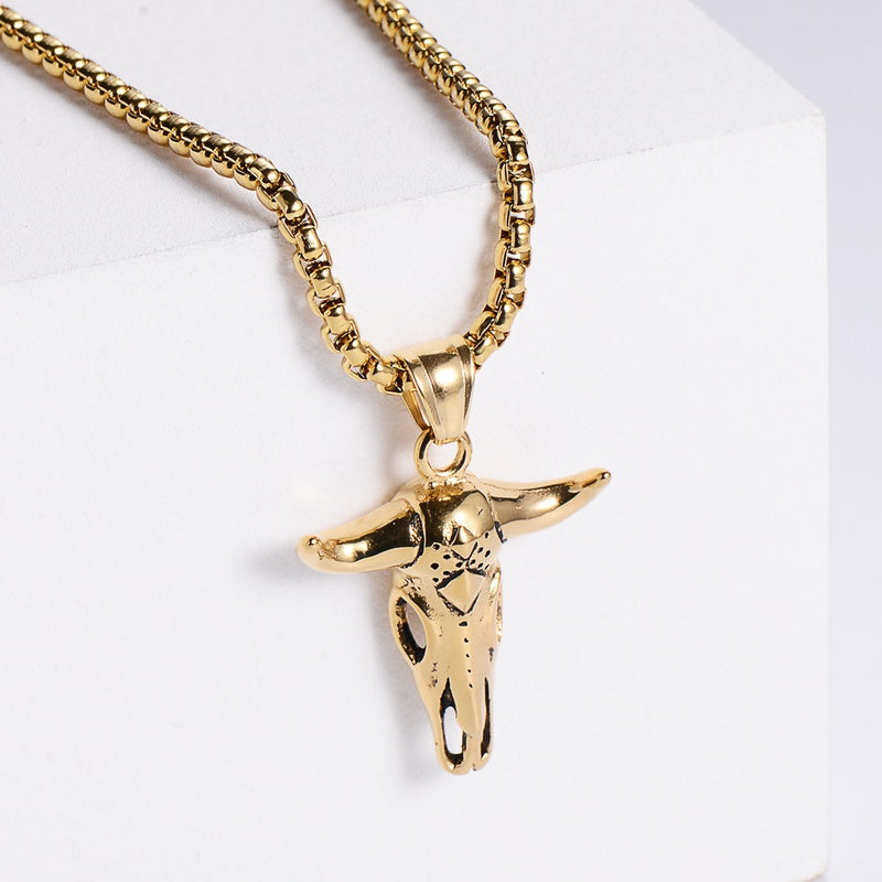 THE BULL STAINLESS STEEL NECKLACE