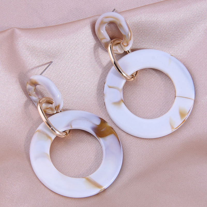 MARMOL WHITE EARRINGS